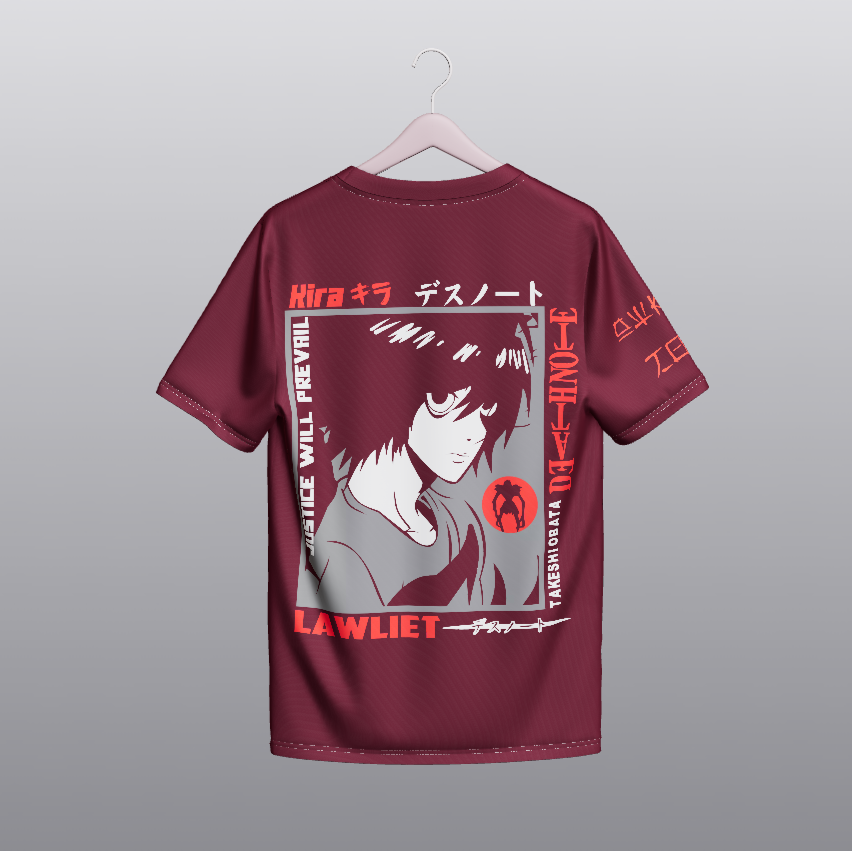 Death Note Oversized T-shirt | 240 GSM