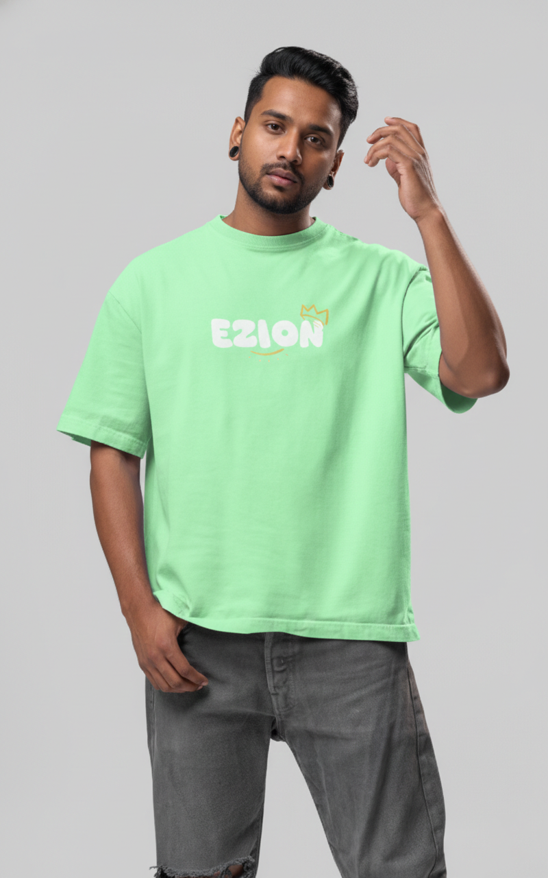 Men's Quote Oversized T-shirt | 240 GSM