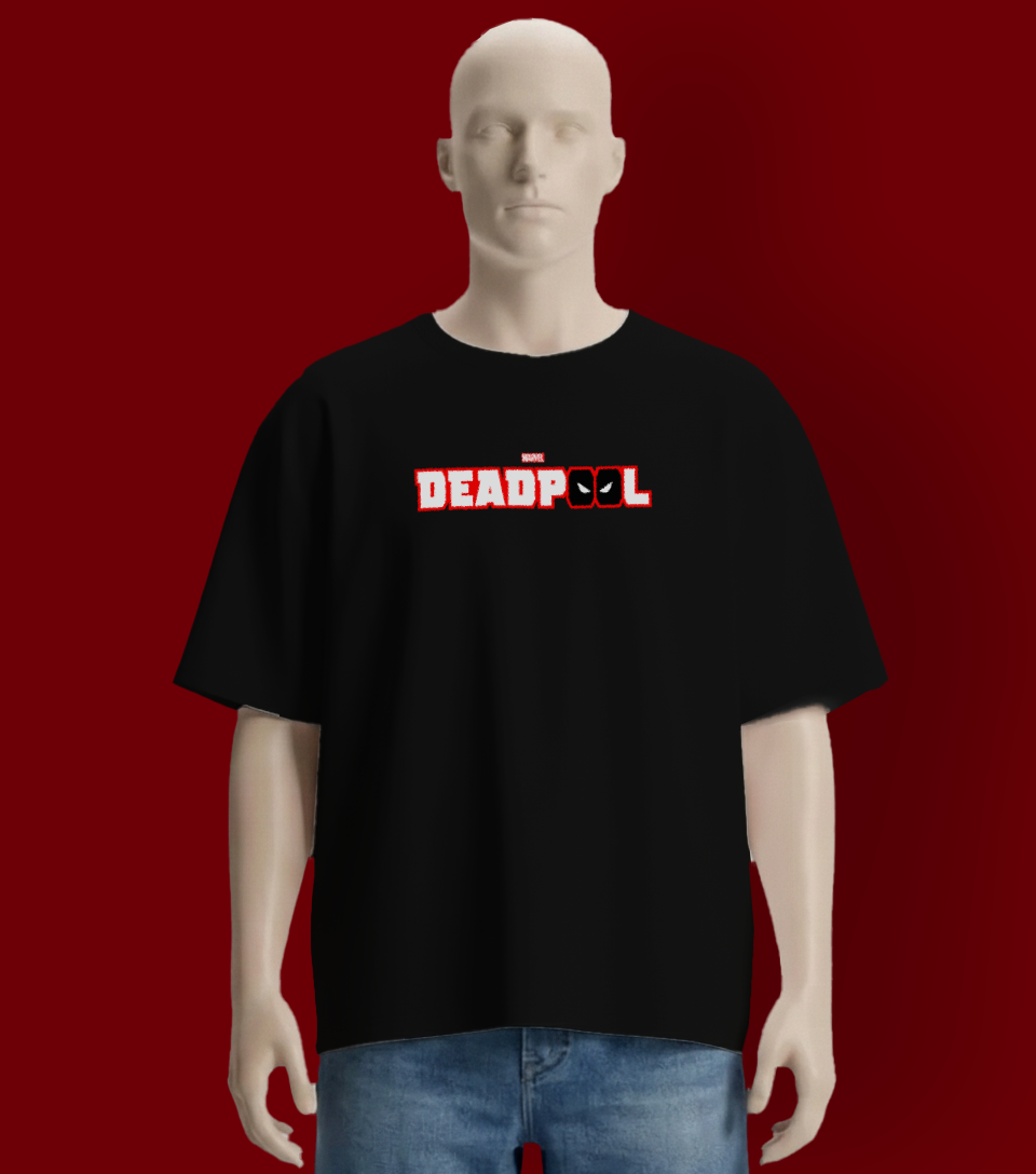 Marvel's Deadpool Oversized T-shirt | 240 GSM