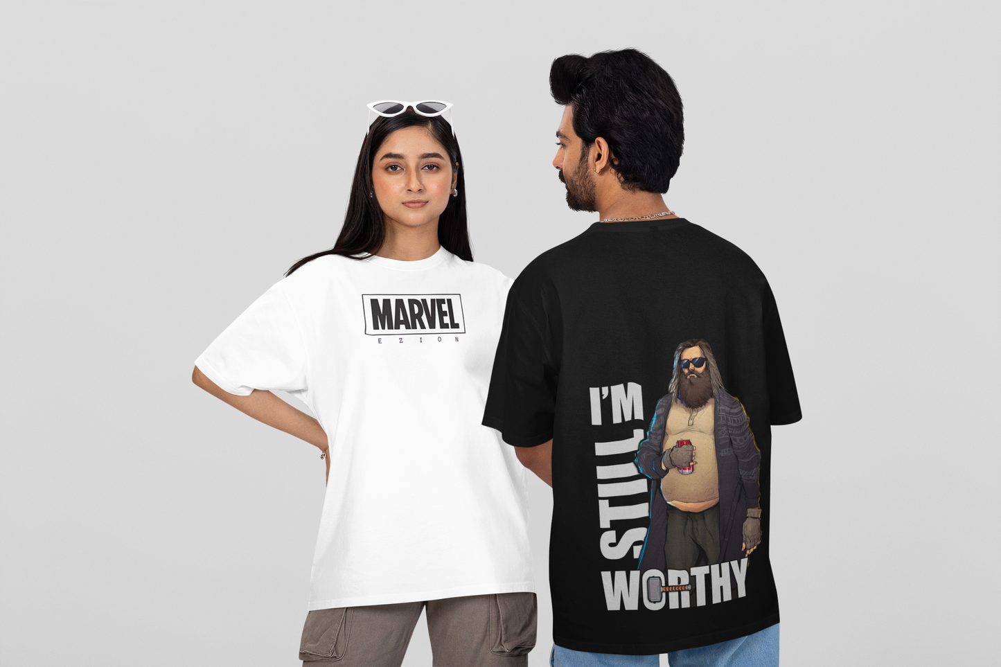 Thor I'm Still Worthy Oversized T-shirt | 240 GSM