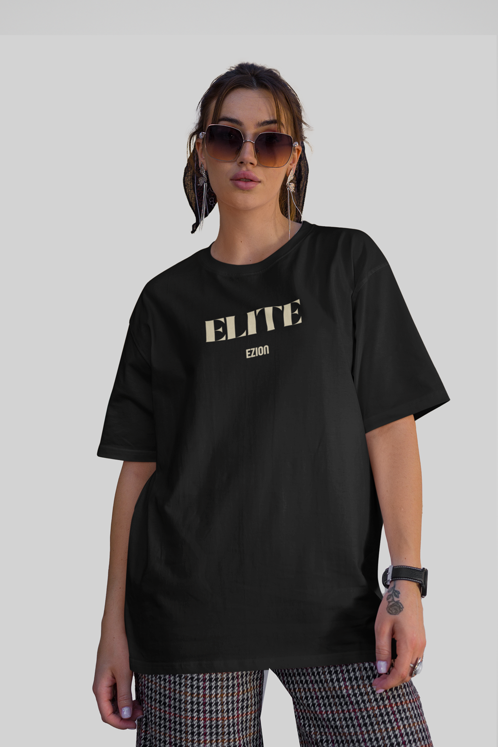 Black Rose Oversized T-shirt | 240 GSM