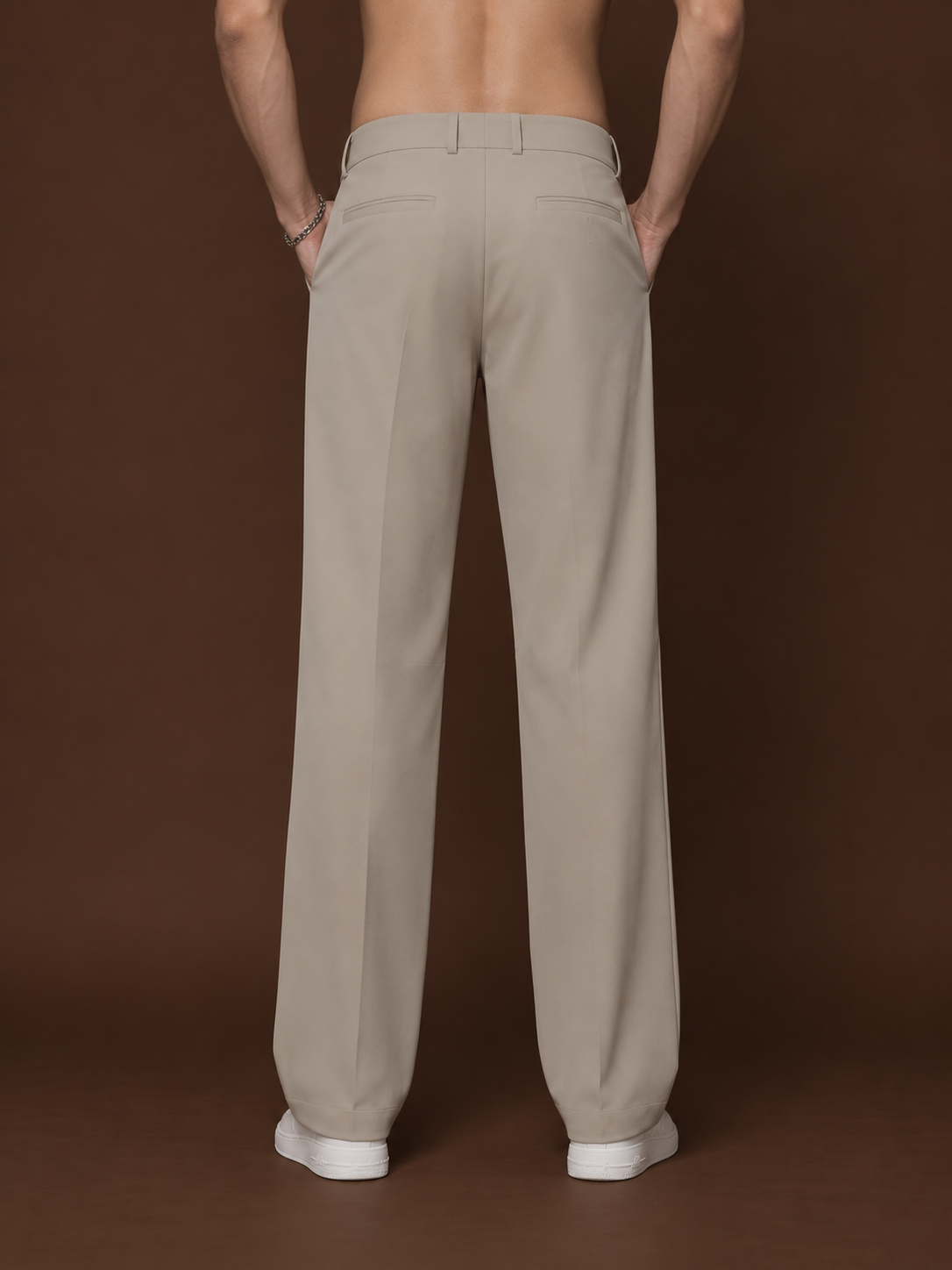 Grey Gurkha Trousers — Grey