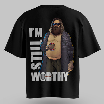 Thor I'm Still Worthy Oversized T-shirt | 240 GSM