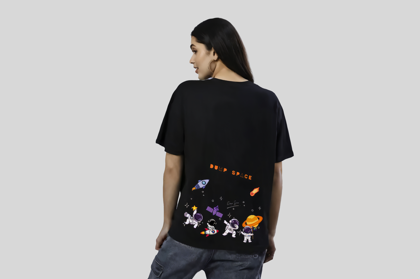 Dump Space Oversized T-shirt | 240 GSM