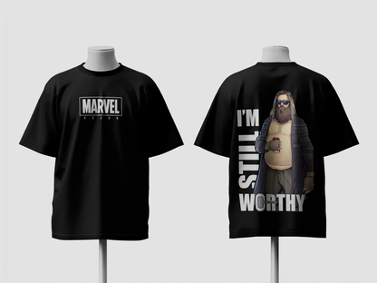 Thor I'm Still Worthy Oversized T-shirt | 240 GSM
