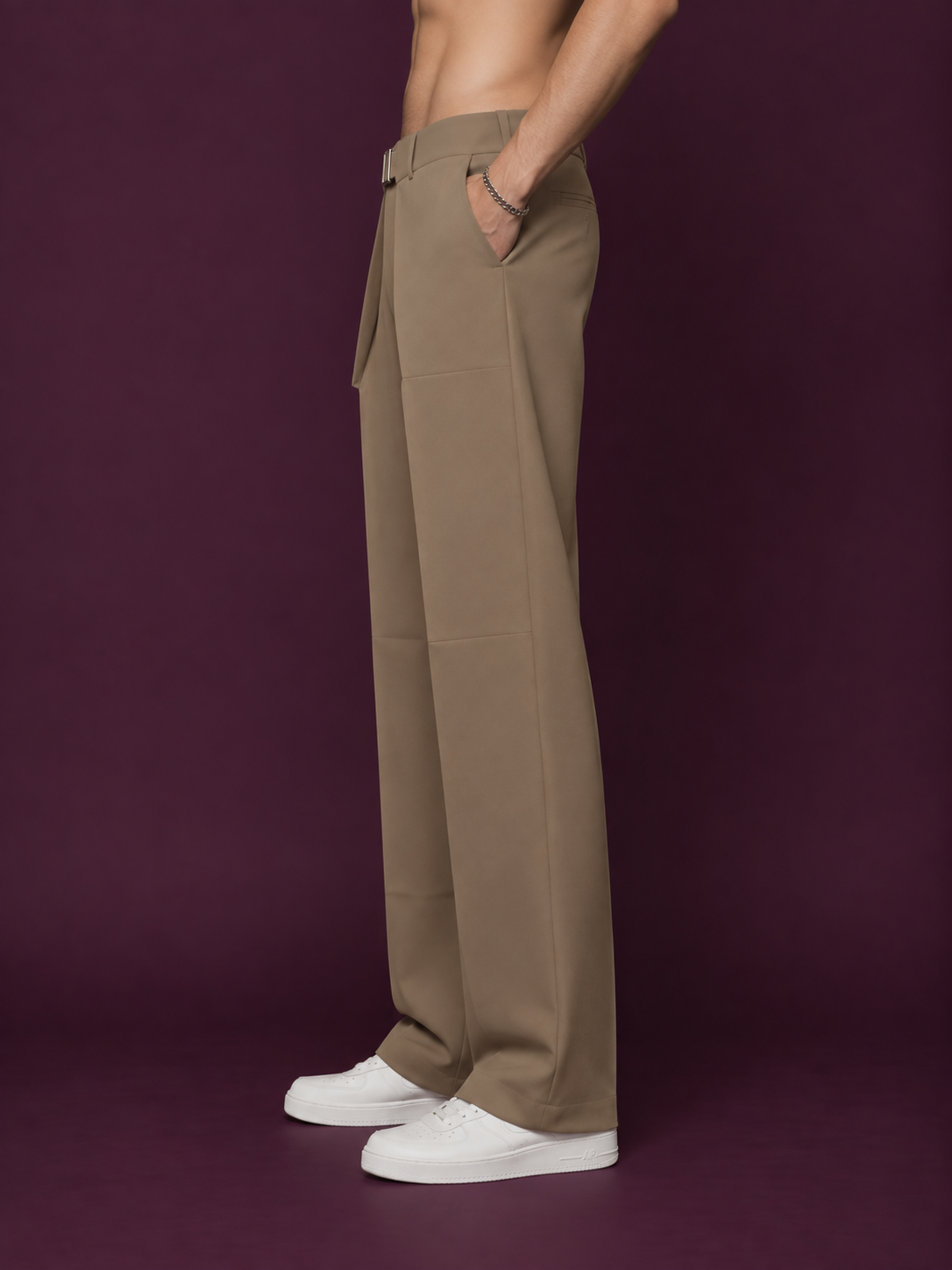 Brown Gurkha Trousers — Brown
