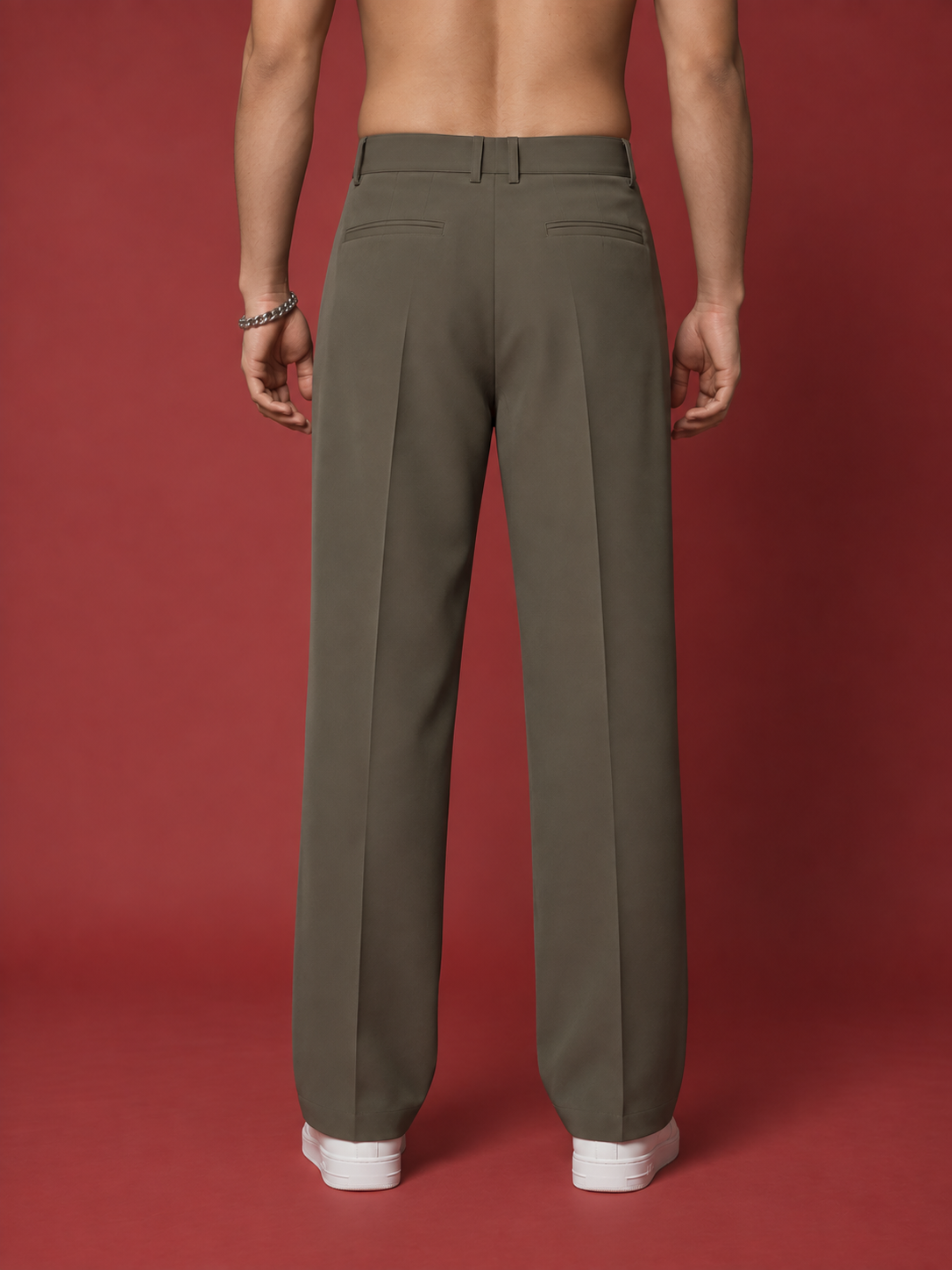 Olive Gurkha Trousers — Olive