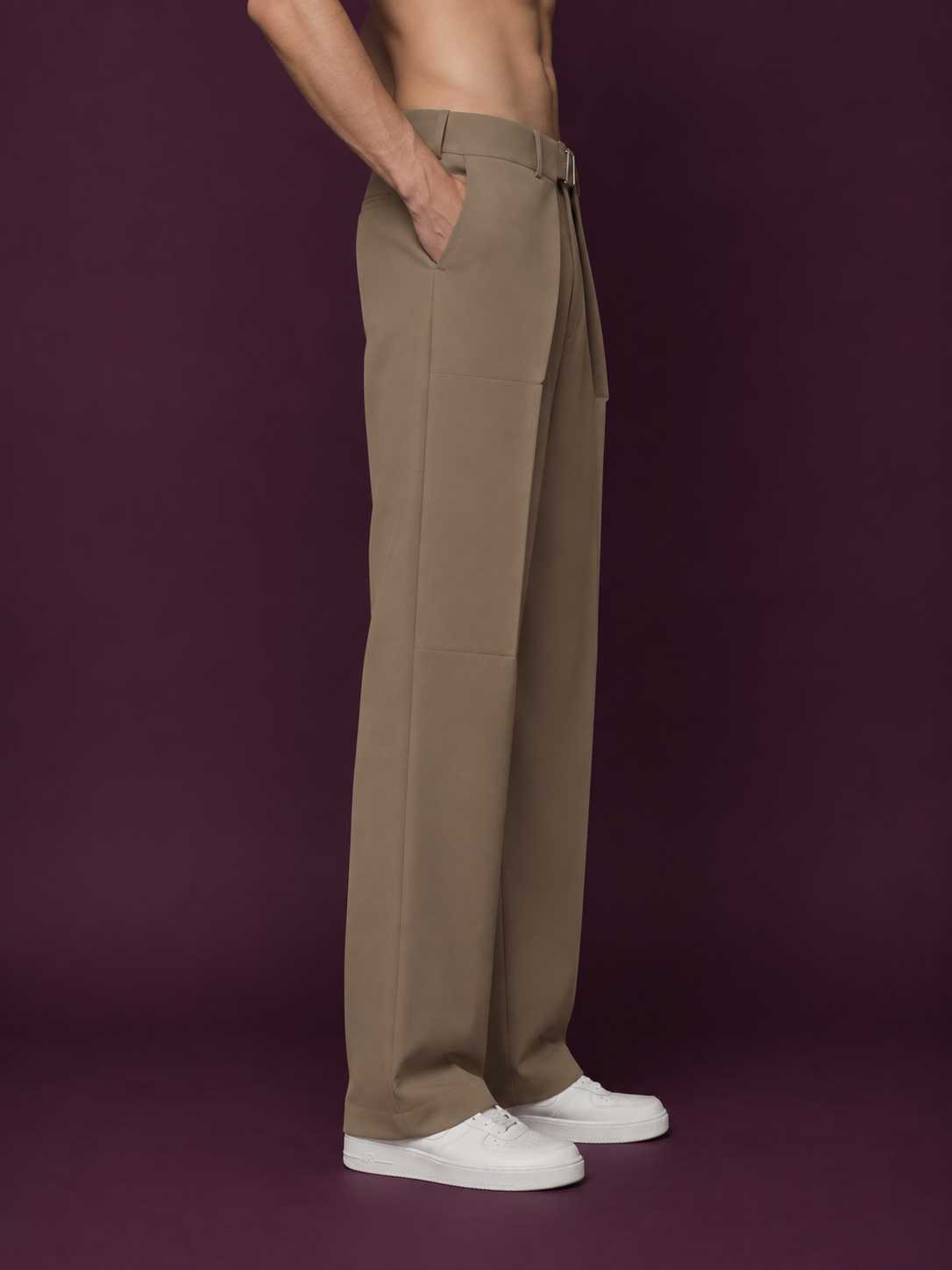 Brown Gurkha Trousers — Brown