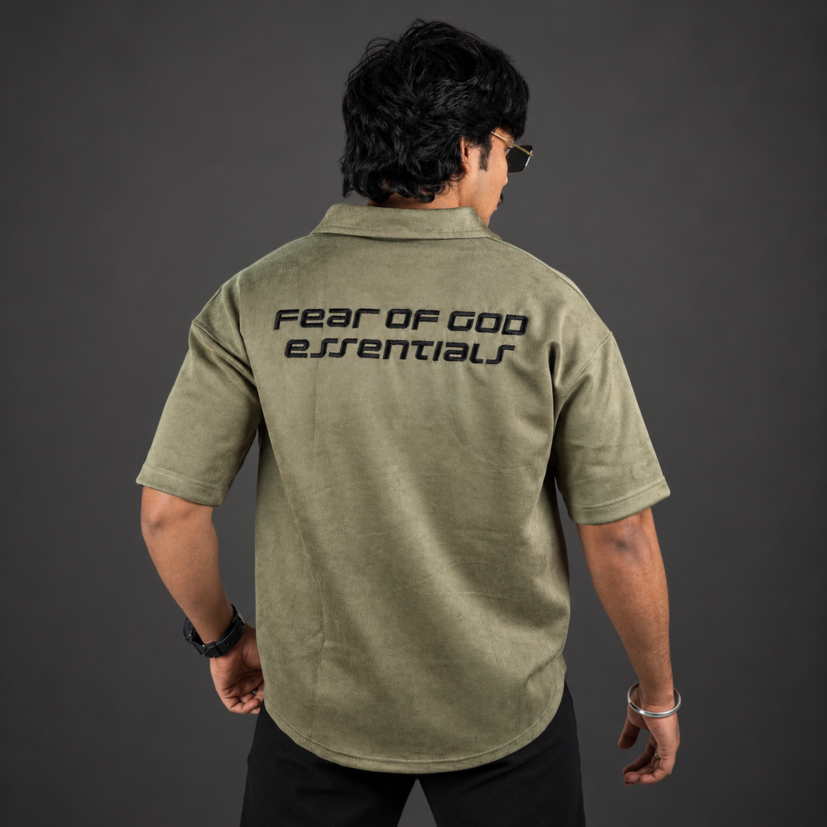 Fear Of God Porsh Green — Dark Olive Green