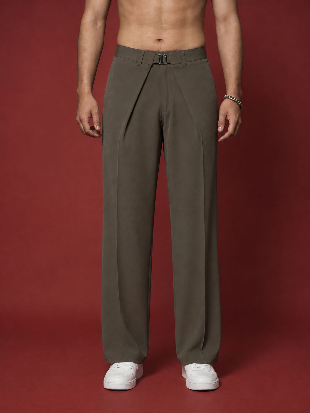Olive Gurkha Trousers — Olive