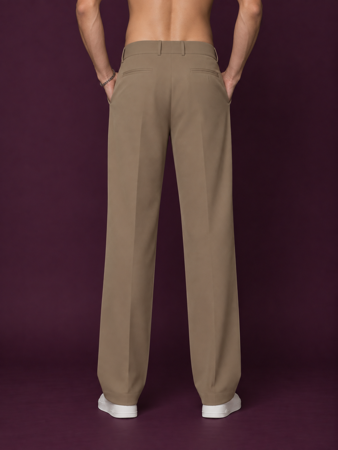 Brown Gurkha Trousers — Brown