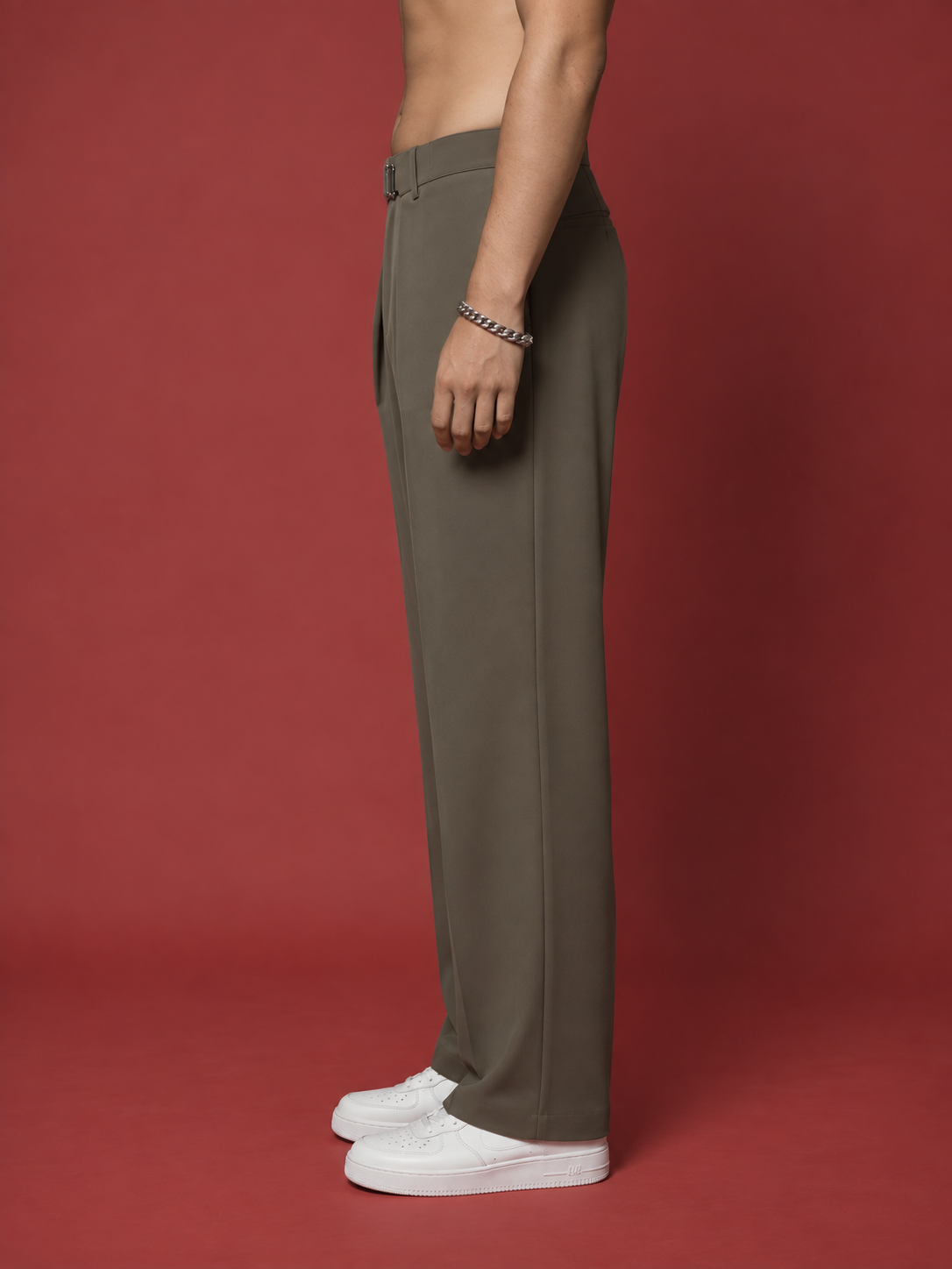 Olive Gurkha Trousers — Olive
