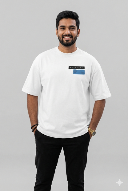 Retro Flight Oversized T-shirt | 240 GSM