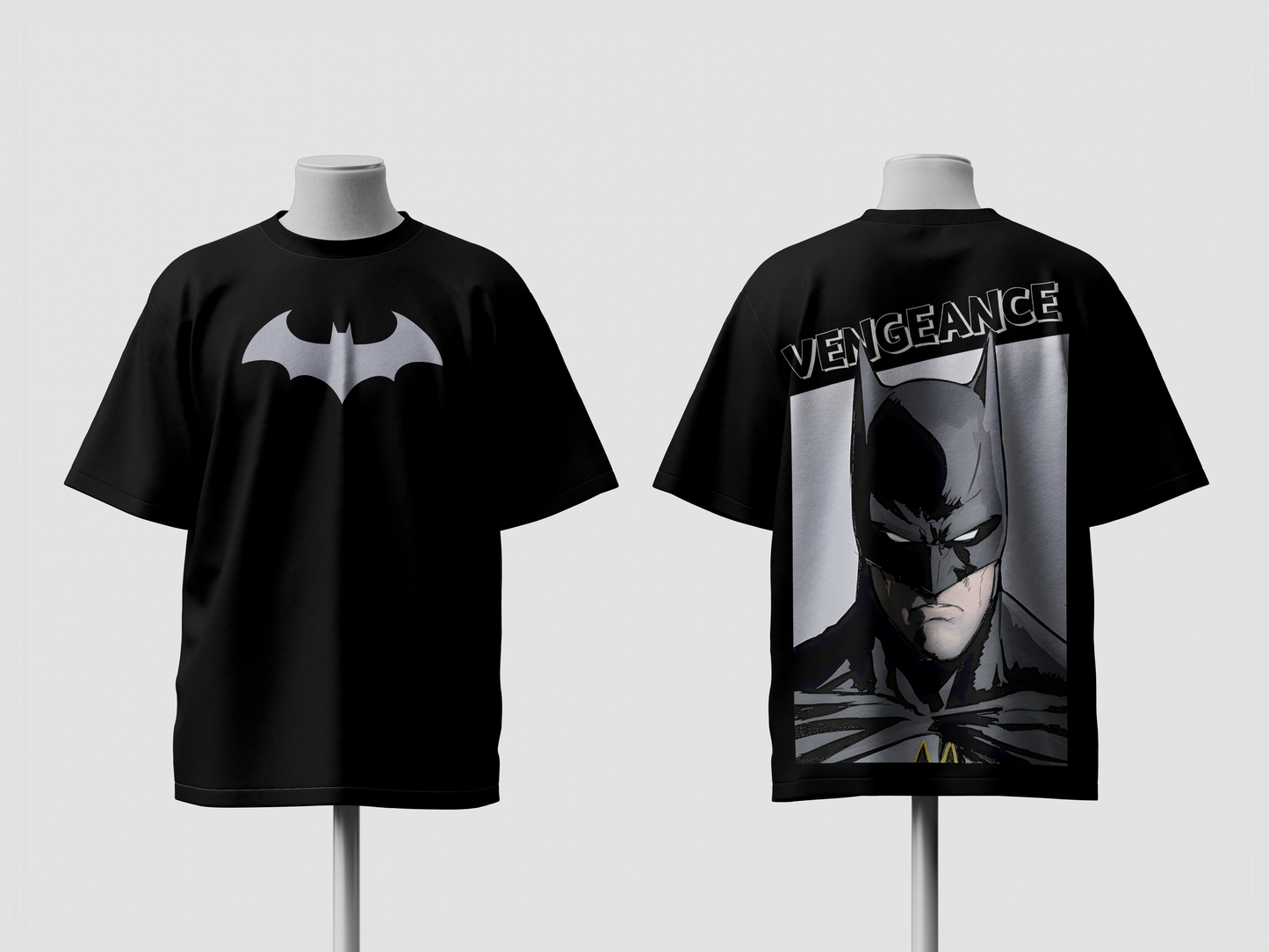 Batman Vengeance Oversized T-shirt | 240 GSM