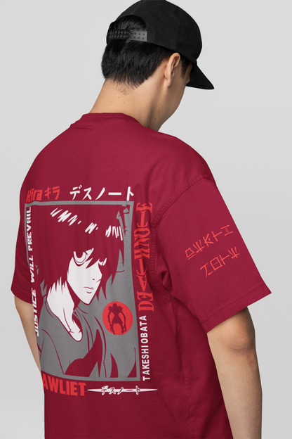 Death Note Oversized T-shirt | 240 GSM