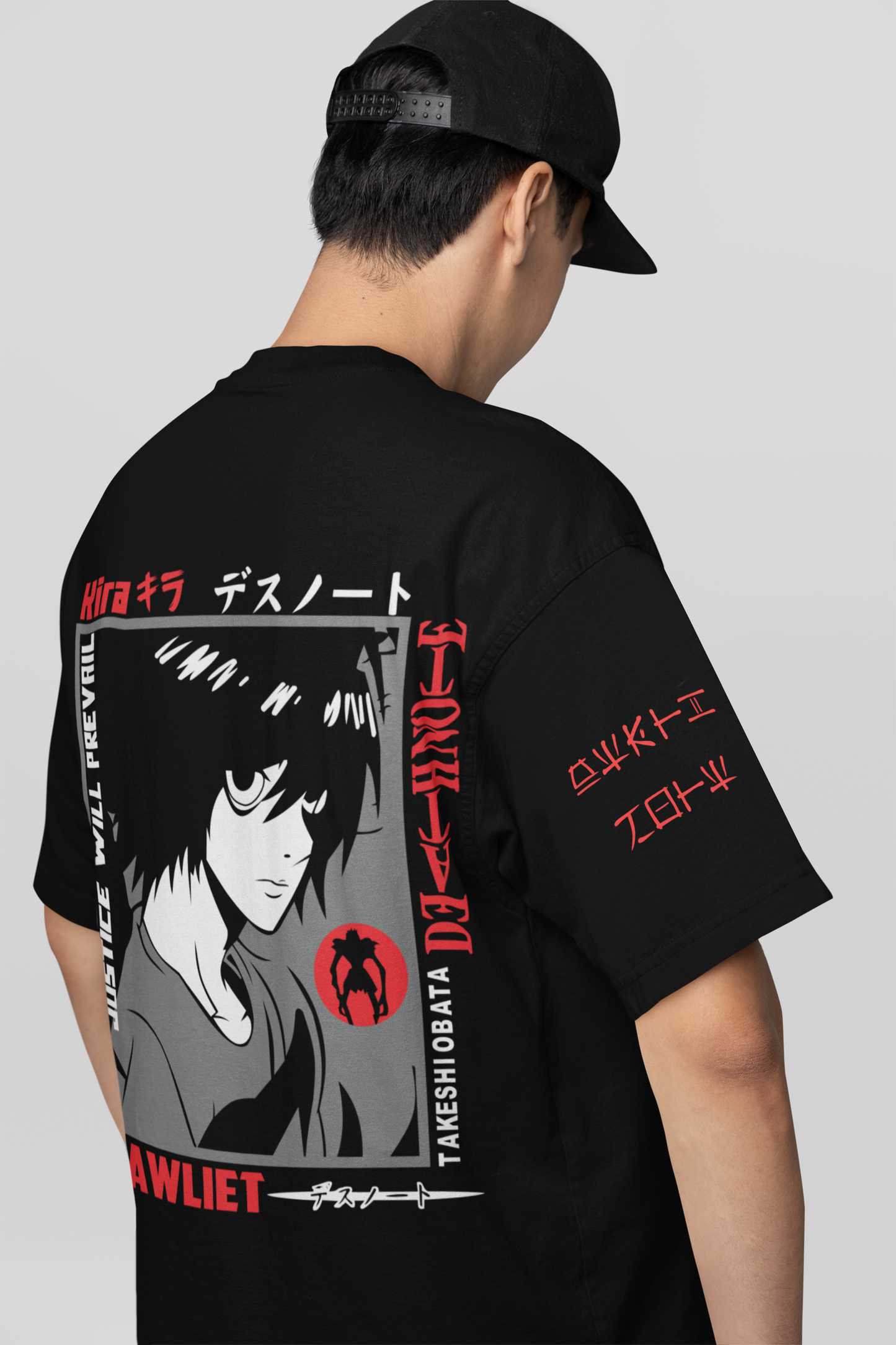 Death Note Oversized T-shirt | 240 GSM