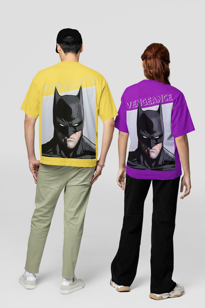 Batman Vengeance Oversized T-shirt | 240 GSM