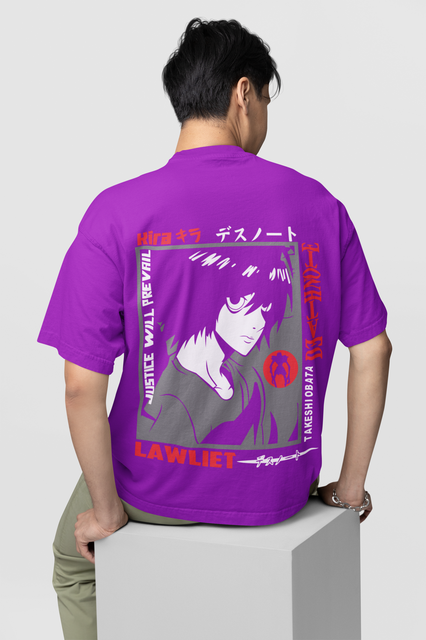 Death Note Oversized T-shirt | 240 GSM