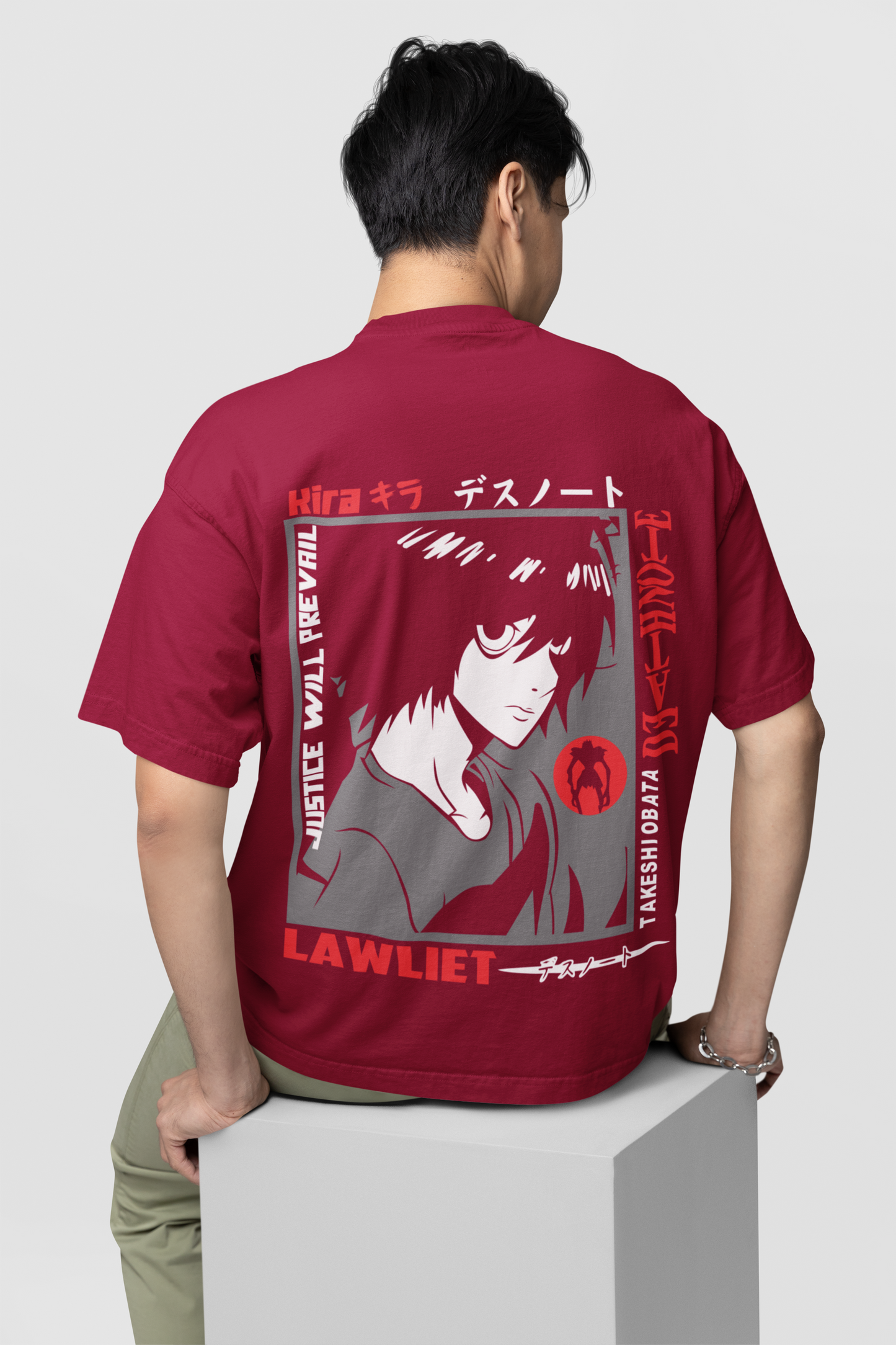 Death Note Oversized T-shirt | 240 GSM