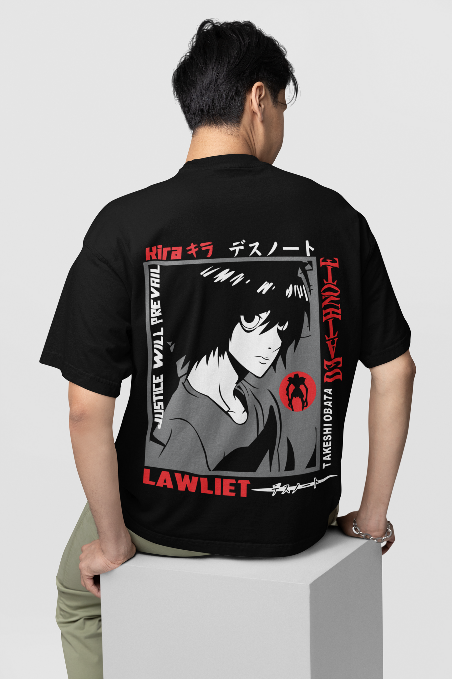 Death Note Oversized T-shirt | 240 GSM