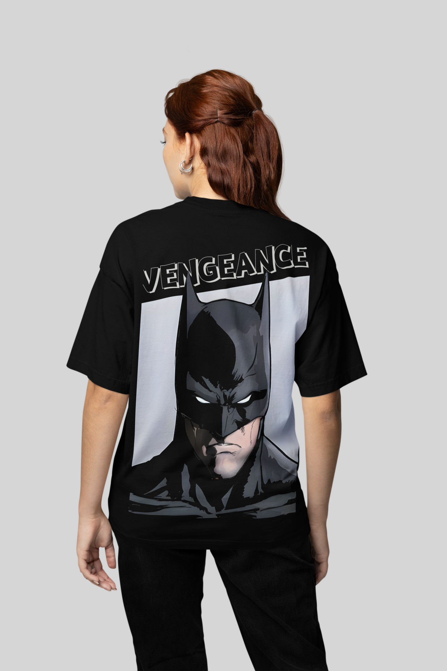 Batman Vengeance Oversized T-shirt | 240 GSM