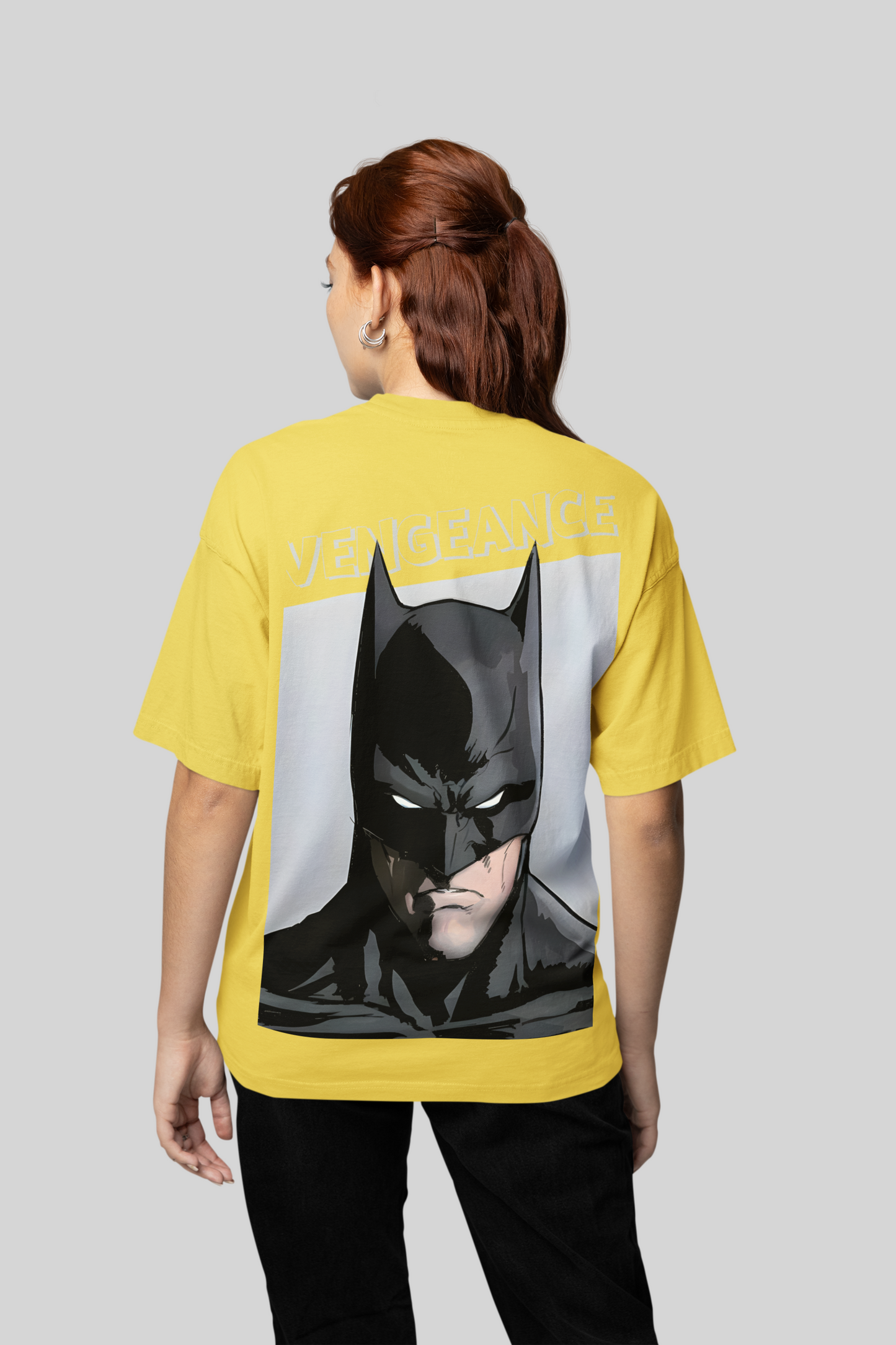 Batman Vengeance Oversized T-shirt | 240 GSM