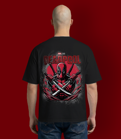 Marvel's Deadpool Oversized T-shirt | 240 GSM