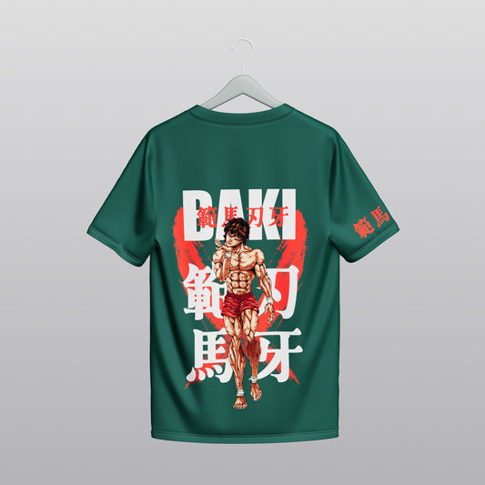 Baki Hanma Anime Over Size T-shirt