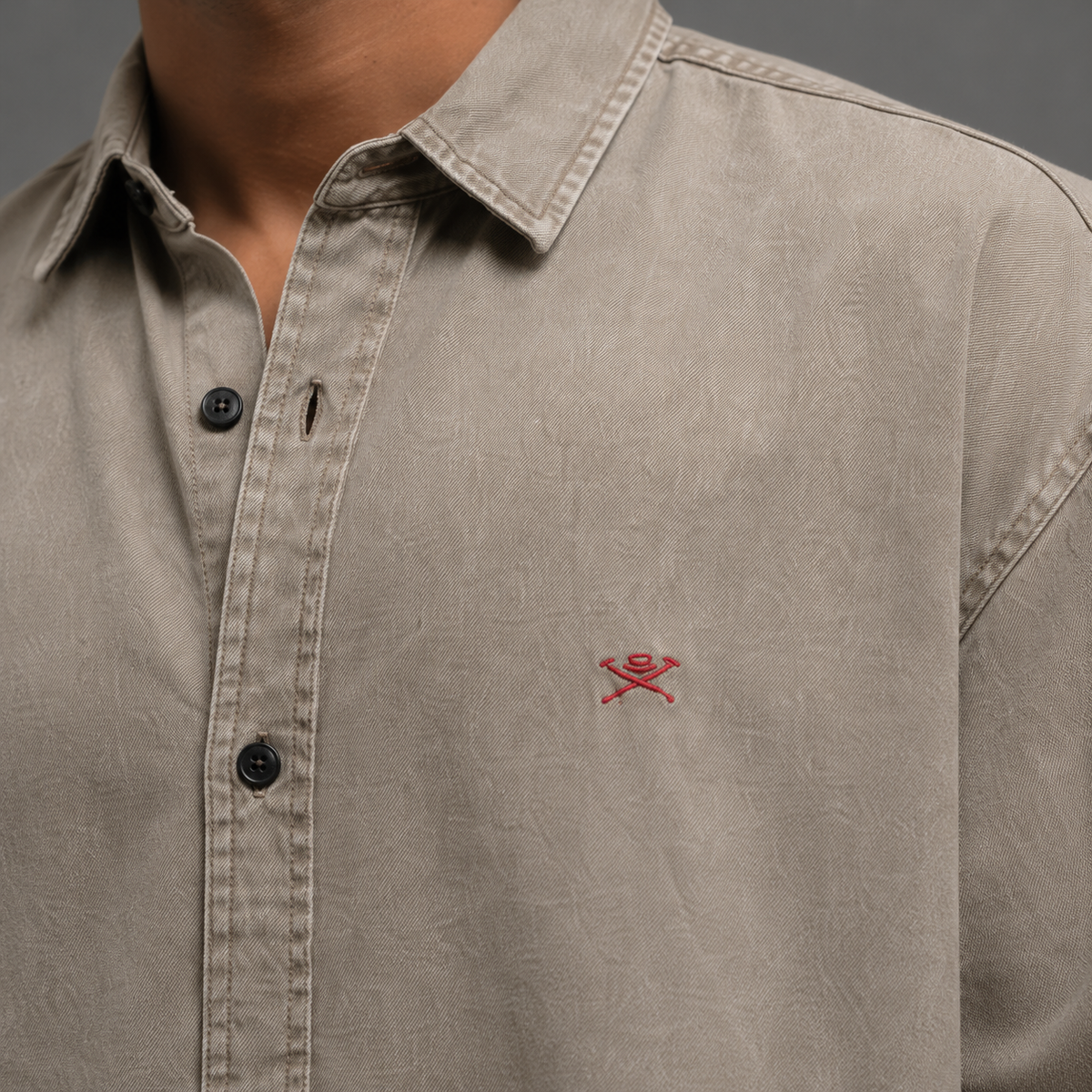 Classic Beige Shirt — Beige