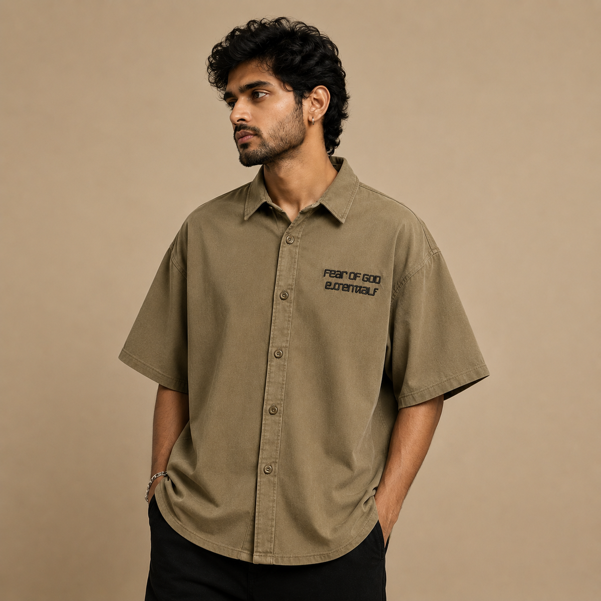 Fear Of God Porsh Green — Dark Olive Green