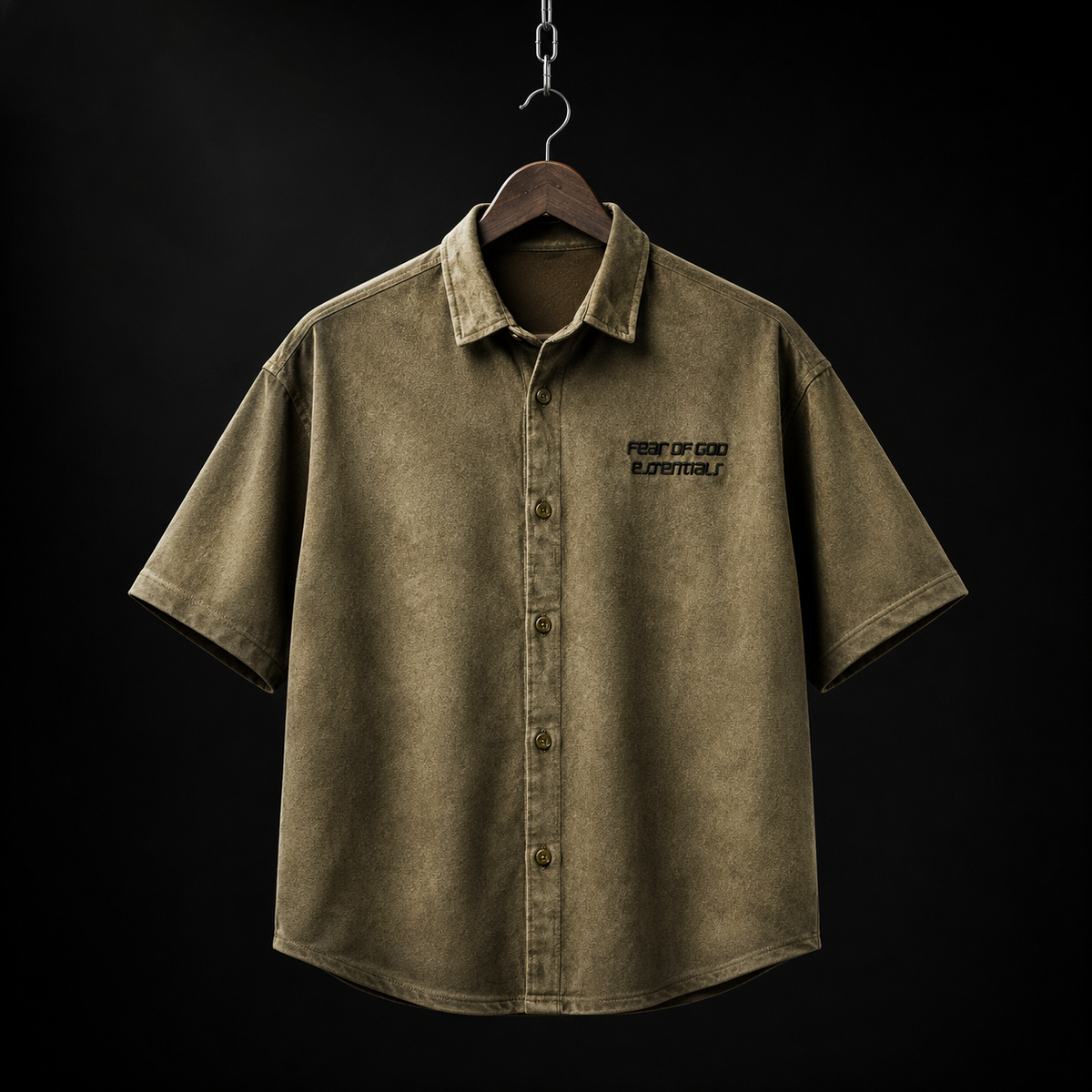 Fear Of God Porsh Green — Dark Olive Green