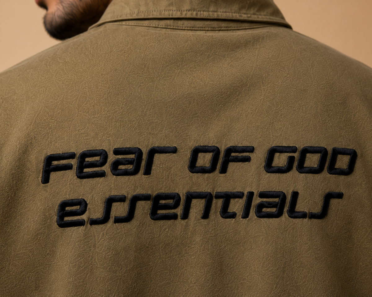 Fear Of God Porsh Green — Dark Olive Green