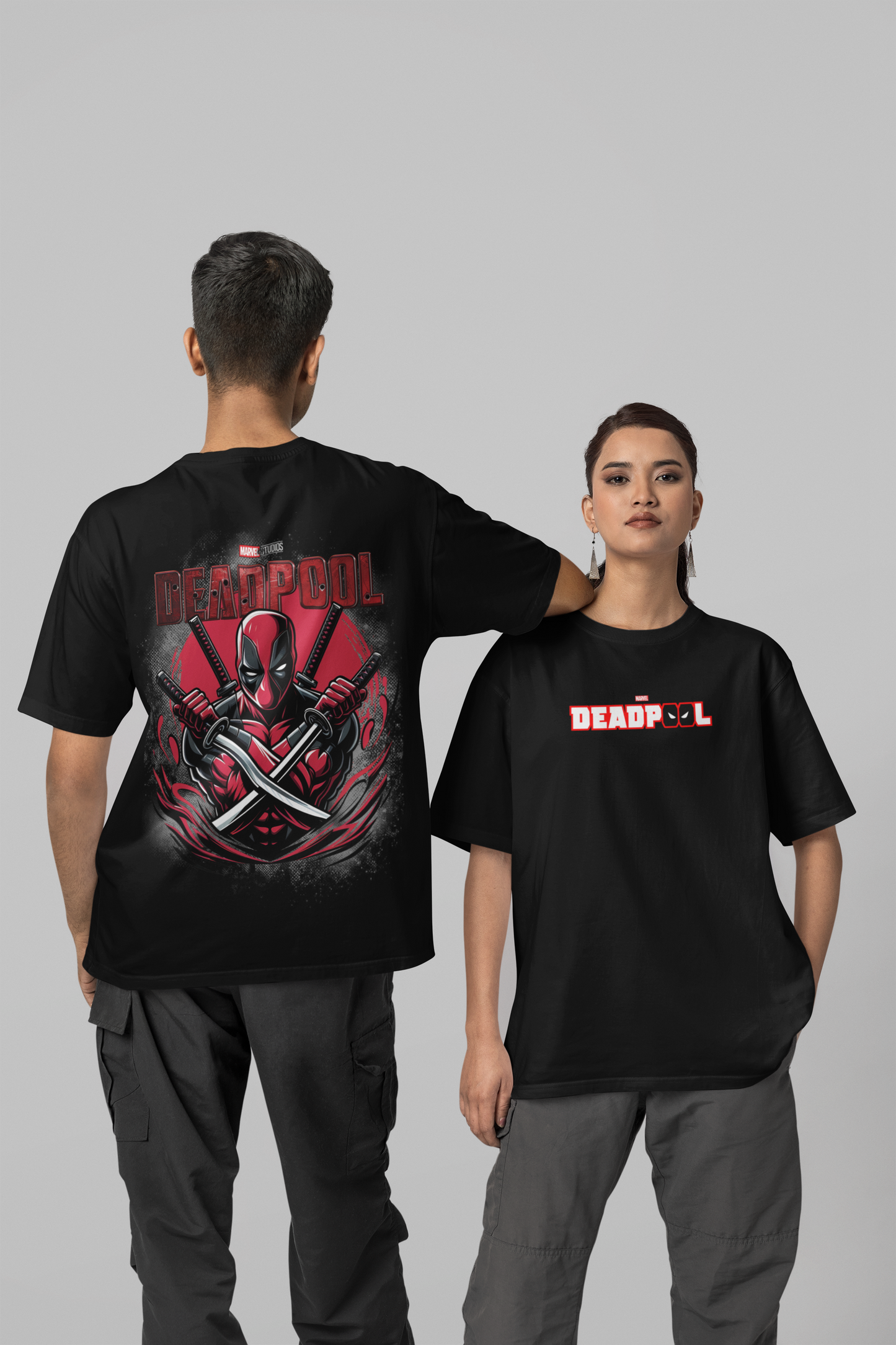 Marvel's Deadpool Oversized T-shirt | 240 GSM