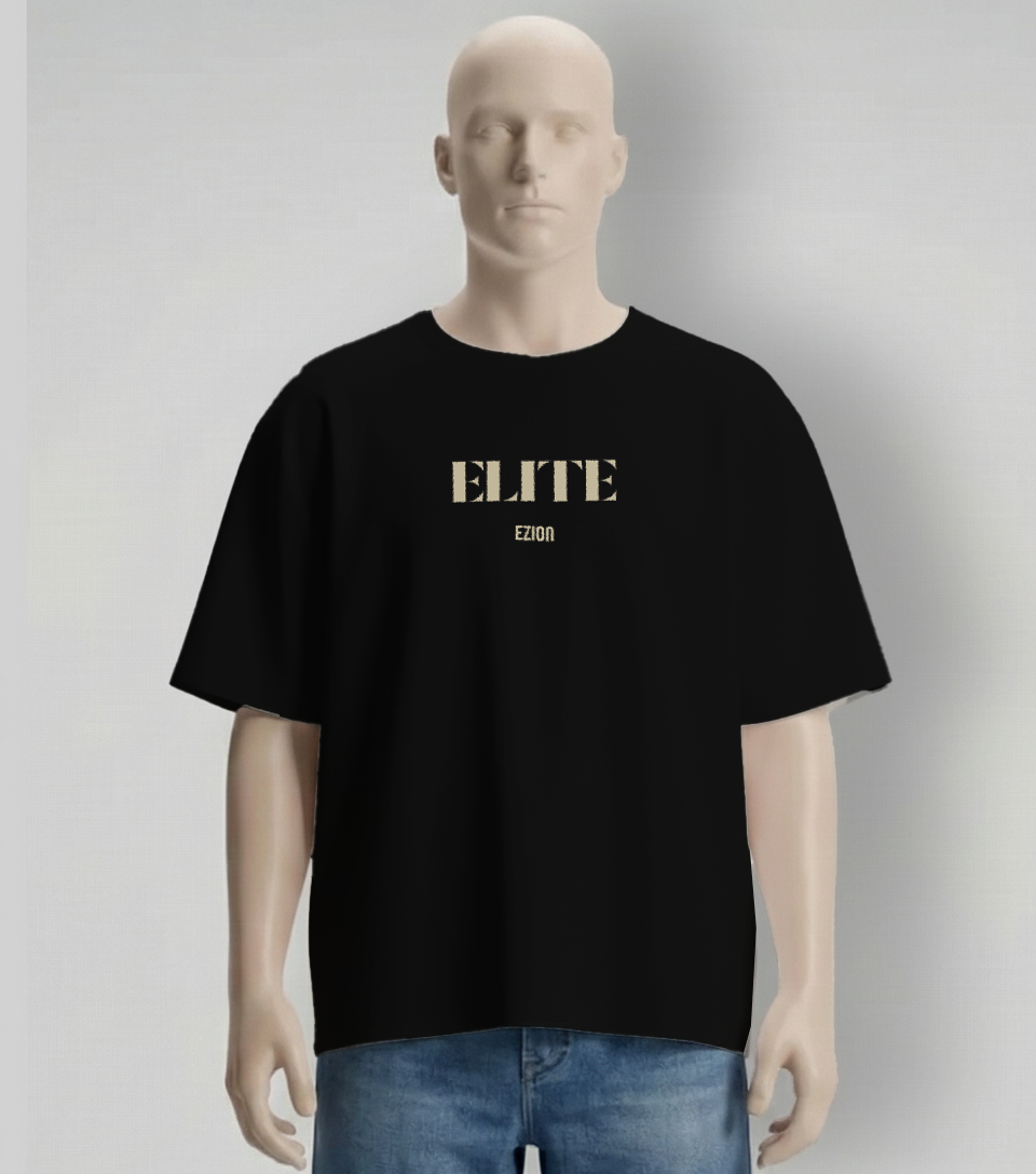 Black Rose Oversized T-shirt | 240 GSM