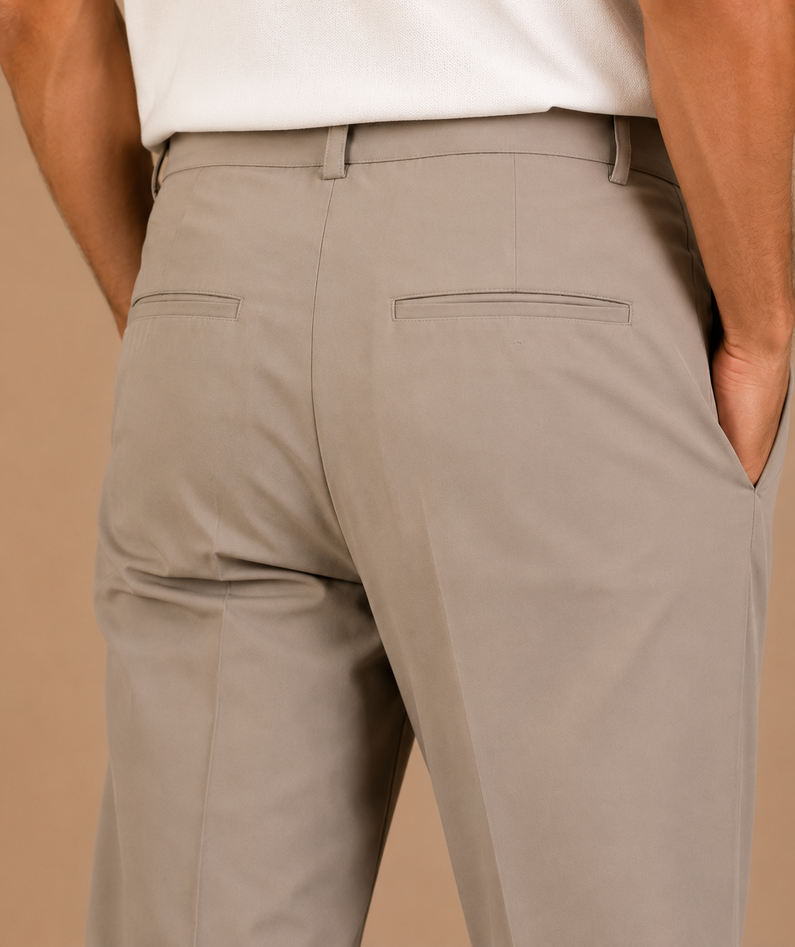 Grey Gurkha Trousers — Grey