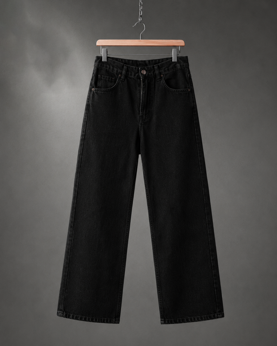 Jet Black Jeans — Black