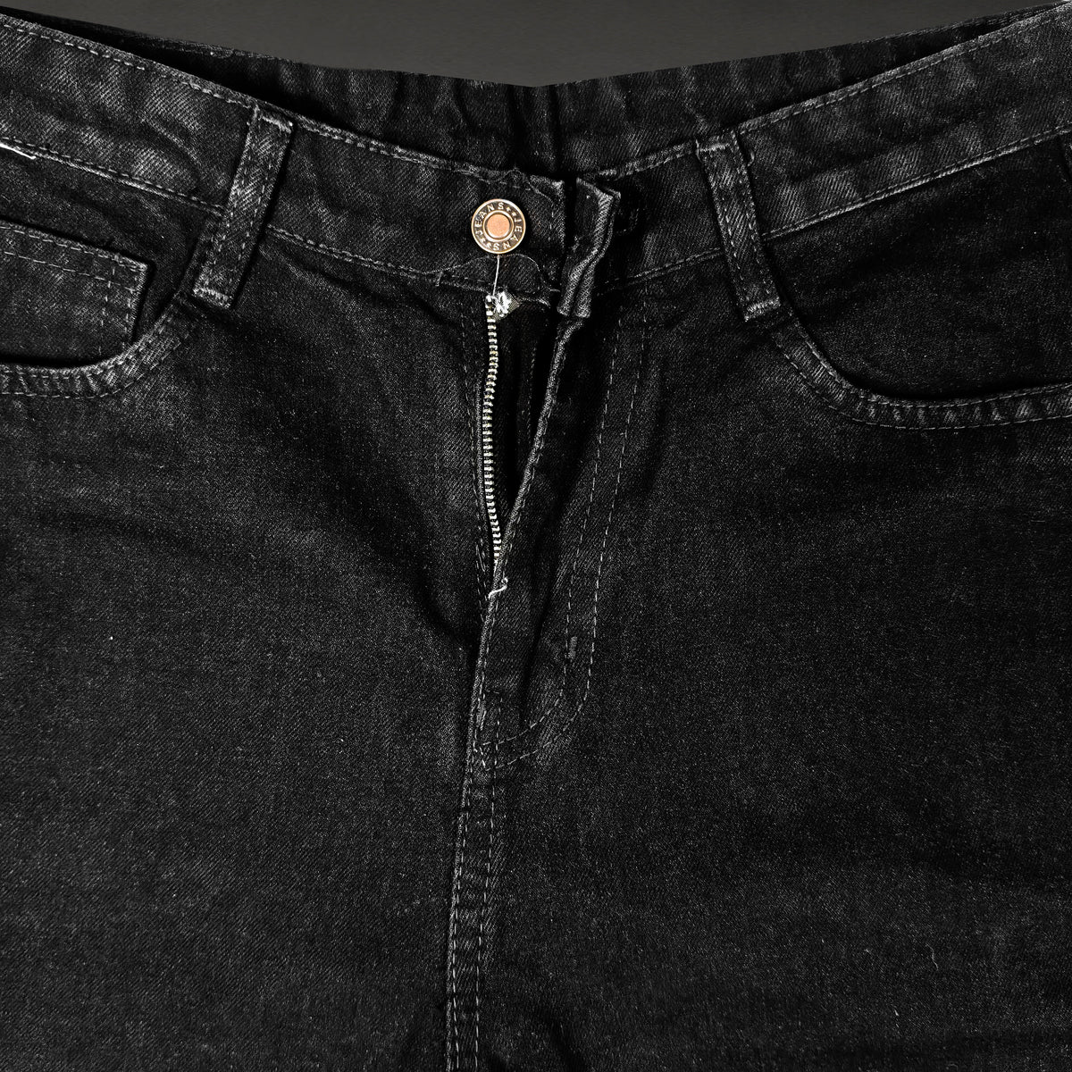 Jet Black Jeans — Black