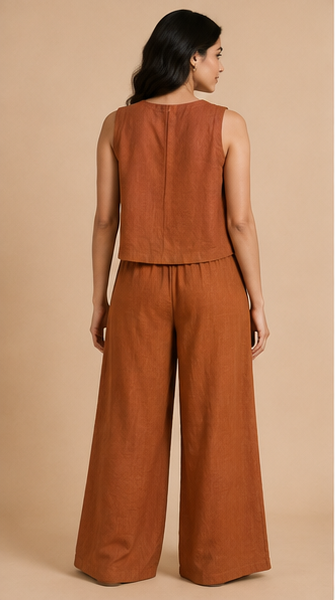 Linen Co-ord Set For Women — Bown