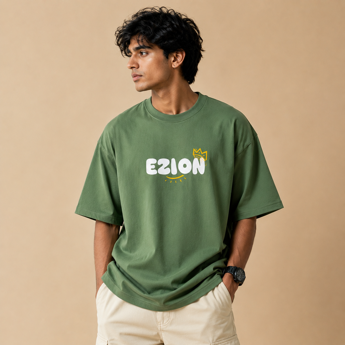 Mens Qoute — Light Green