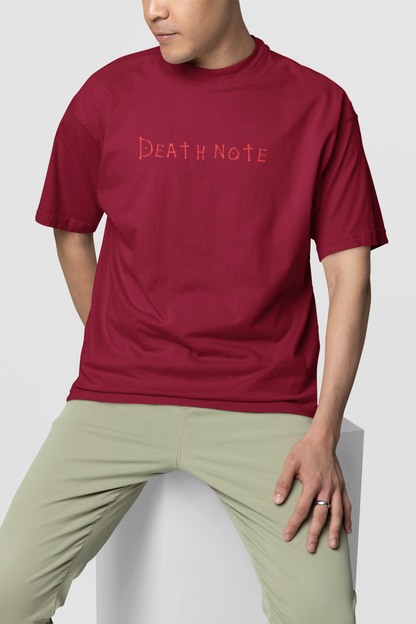 Death Note Oversized T-shirt | 240 GSM