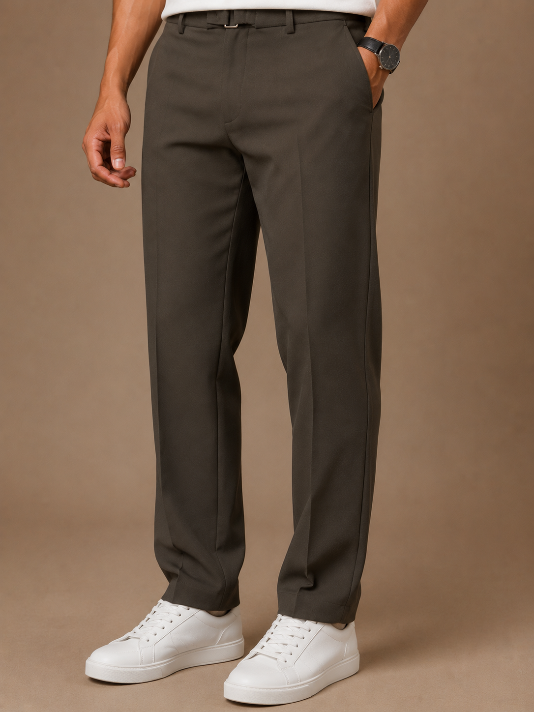 Olive Gurkha Trousers — Olive