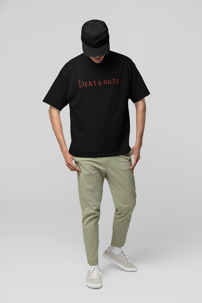 Death Note Oversized T-shirt | 240 GSM