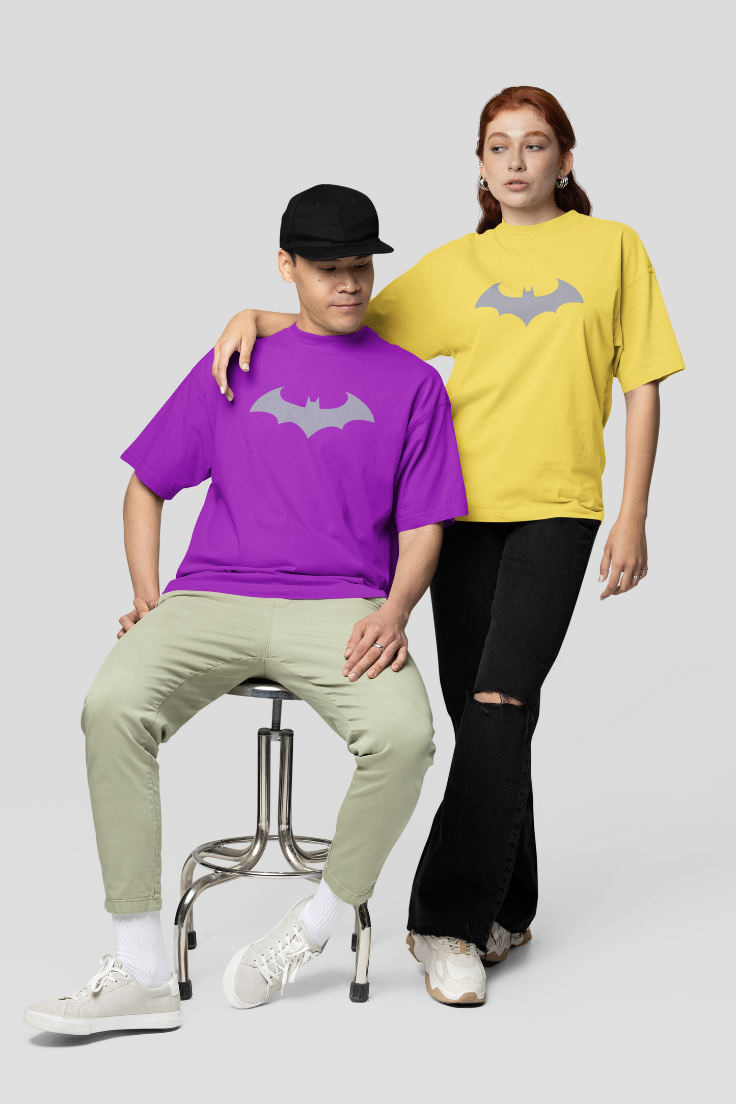 Batman Vengeance Oversized T-shirt | 240 GSM