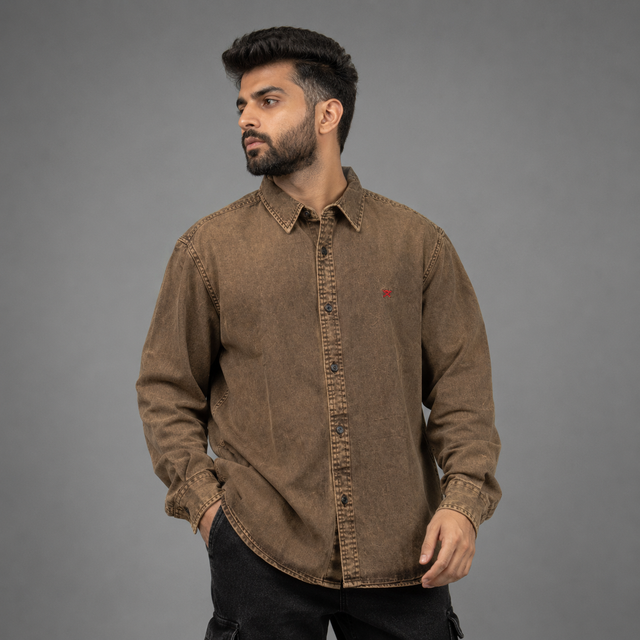 Premium Brown Shirt — Brown