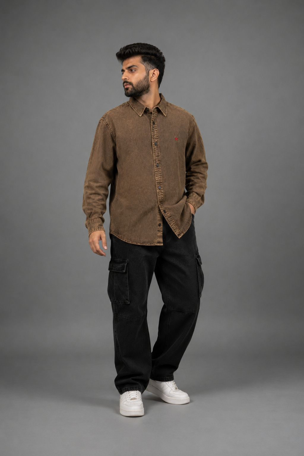 Premium Brown Shirt — Brown