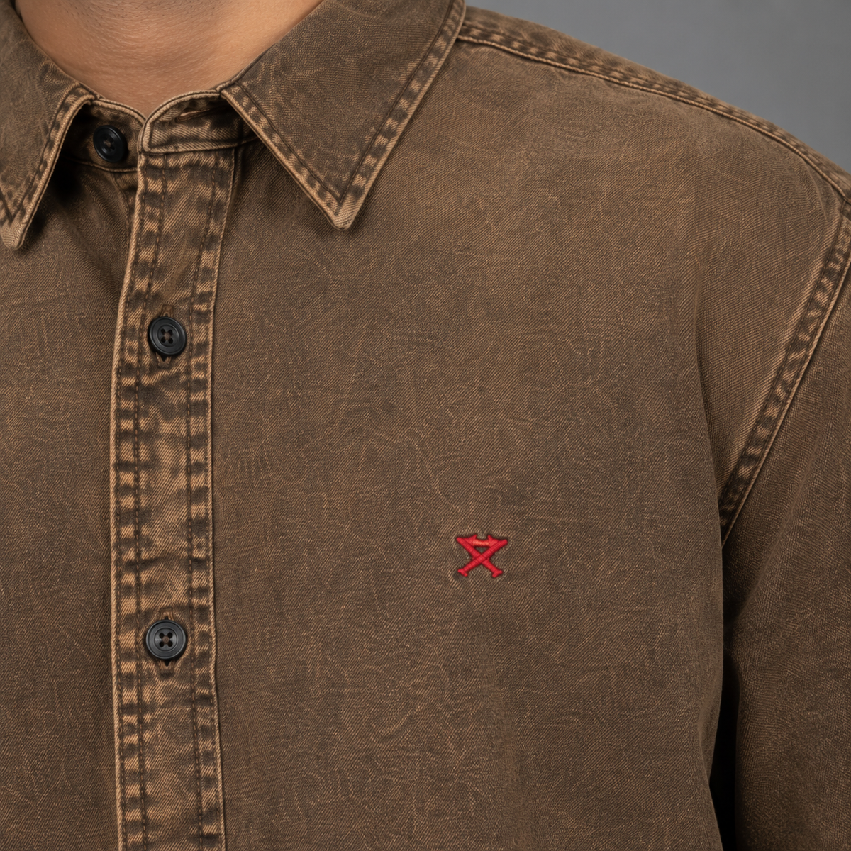 Premium Brown Shirt — Brown