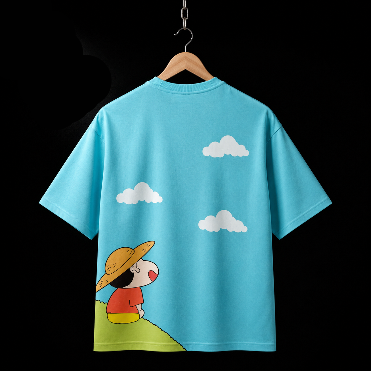 Shinchan Tee — Light Blue