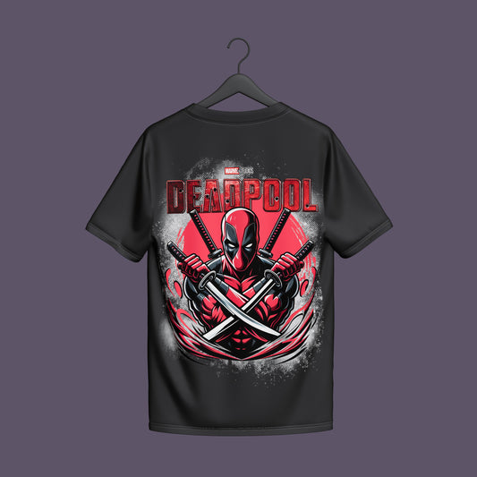 Marvel Dead Pool Over Size T-shirt