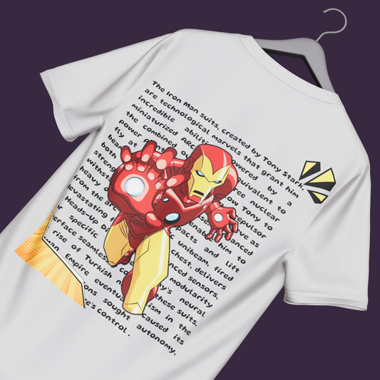 Iron man Comic verse Oversize T-shirt