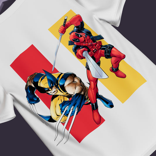 Marvel Deadpool x Wolverine Oversize T-shirt